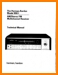 Harmon Kardon 900 Amp Receiver Main Technical Manual - PDF & Tech Help* | English